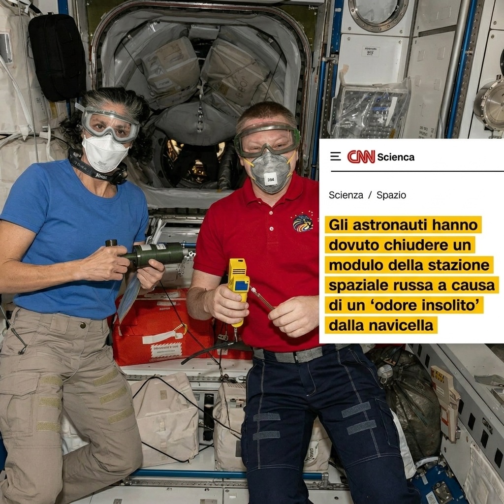 Interno della Stazione Spaziale Internazionale